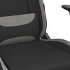 vidaXL Gaming Chair Black and Light Gray