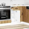 vidaXL Kitchen Base Cabinet Artisan Oak Engineered Wood Medium