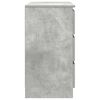 vidaXL Sideboard Concrete Grey Engineered Wood Medium Storage