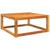 vidaXL Garden Table Acacia Wood finish Solid Acacia Wood Compact