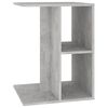 vidaXL Side Table Concrete Grey Engineered Wood Medium Side Table