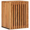 vidaXL Bathroom Wall Cabinet Brown Solid Acacia wood 15 x 13.4 x 18.9 in