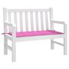 vidaXL Garden Bench Cushion Pink 47.2" x 19.7" x 1.6" Oxford Fabric
