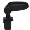 vidaXL Car Armrest Black 5.9"x12.4"x(13.8"-20.1") ABS