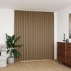 vidaXL Blackout Curtain with Hooks Taupe 114.2x96.5"