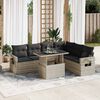 vidaXL Garden Sofa Set Light Grey, Dark Grey
