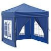 vidaXL Party Tent Blue 210D Oxford Fabric Small Foldable Party Tent