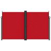 vidaXL Retractable Side Awning Red