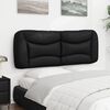vidaXL Headboard Cushion Black