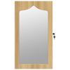vidaXL Mirror Jewelry Cabinet White