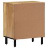 vidaXL Bedside Cabinet Natural wood tone