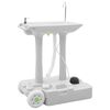 vidaXL Camping Handwash Stand with Wheels Grey