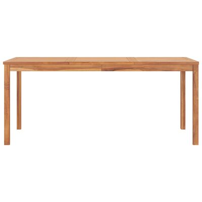 vidaXL Patio Dining Table 70.9"x35.4"x30.3" Solid Teak Wood
