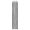 vidaXL Book Cabinet Grey Sonoma Engineered wood Medium Book Cabinet