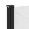 vidaXL Retractable Side Awning White