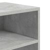 vidaXL Book Cabinet Concrete grey Engineered wood Medium Book Cabinet