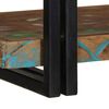 vidaXL Wall Shelf Multicolor Solid reclaimed wood, iron