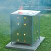 Nature Garden Incinerator Galvanized Galvanized Steel Medium Durable