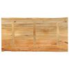 vidaXL Table Top Natural wood Solid mango wood 43.3 x 23.6 in Durable