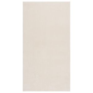vidaXL Shaggy Rug Cream white 100% Polyester 47.2 x 72 in Shaggy Rug