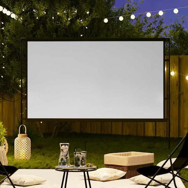 vidaXL Projection Screen with Stands 120 Inch 16:9