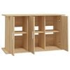 vidaXL Aquarium Stand Sonoma oak Engineered wood 39.8 x 16.1 x 22.8 in