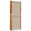 vidaXL 6-Panel Room Divider Taupe 165.4"x70.9"