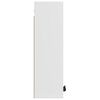 vidaXL Bathroom Cabinet White Engineered Wood Compact Bathroom Cabinet