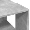 vidaXL Coffee Table Concrete grey Engineered wood Low Coffee Table