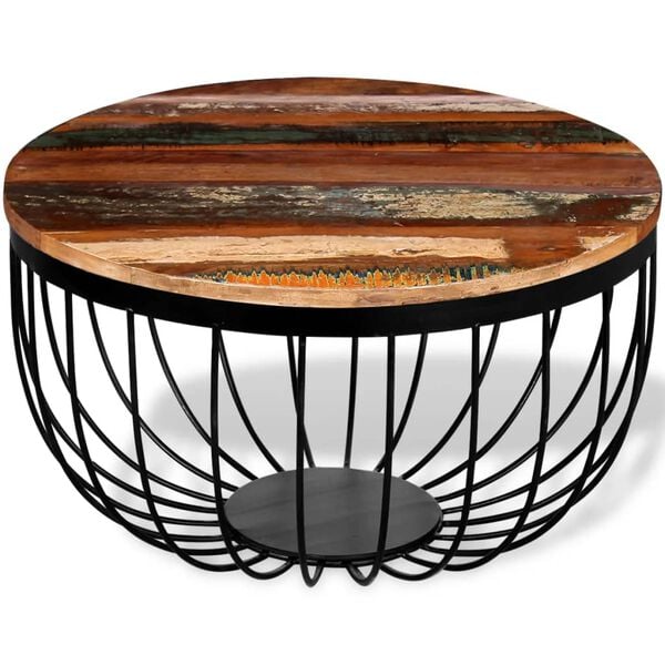 vidaXL Coffee Table Multicolored