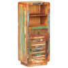 vidaXL Highboard Multicolor Solid reclaimed wood Highboard Rectangular