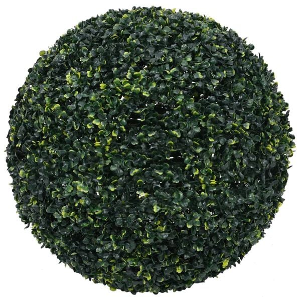 vidaXL Fake Boxwood Ball Mixed Green Polyethylene Large