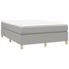 vidaXL Bed Frame Light grey