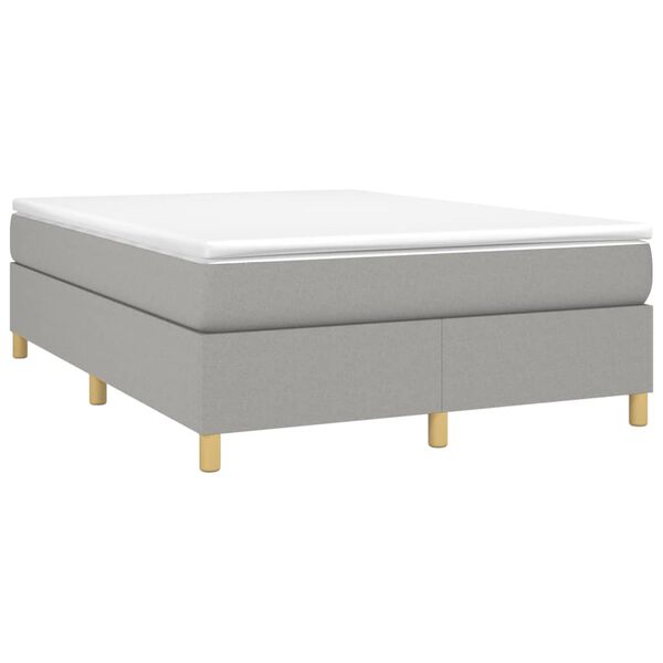 vidaXL Bed Frame Light grey