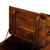 vidaXL Storage Chest Solid acacia Wood 35.4"x19.7"x13.8"