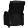 vidaXL Massage Chair Black Faux leather, wood, metal