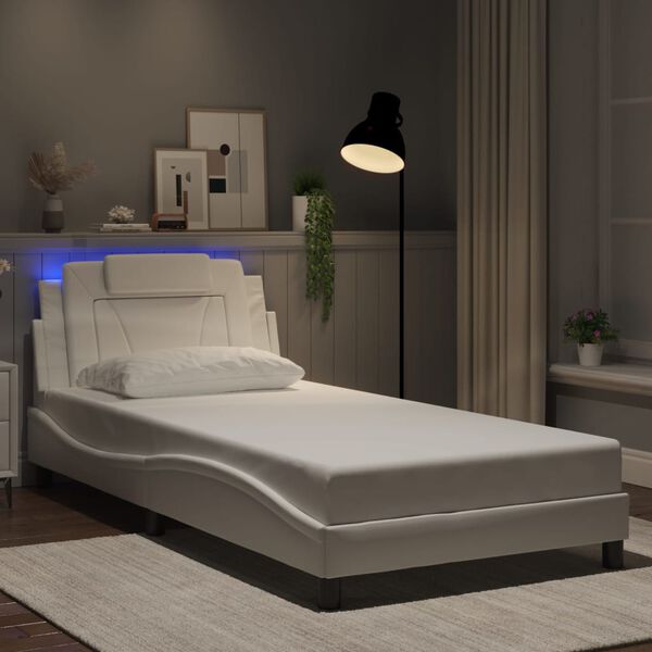 vidaXL Bed Frame White