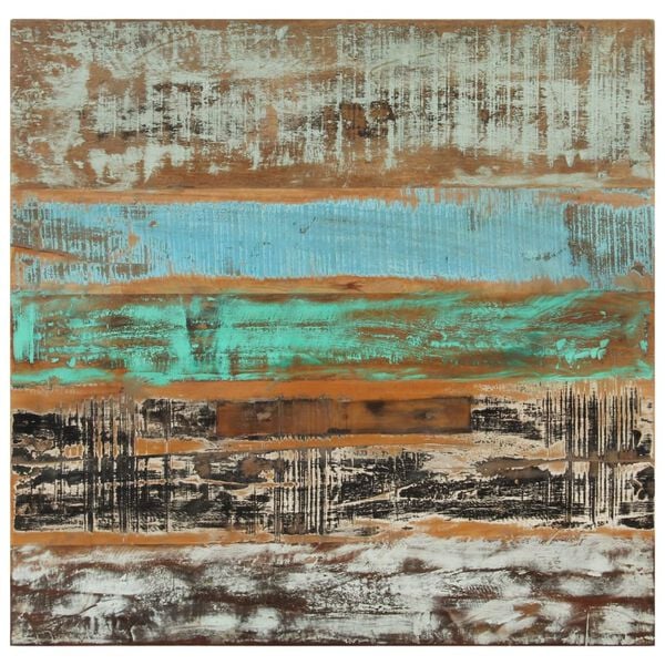 vidaXL Dining Table Multicolor Reclaimed wood Medium Durable