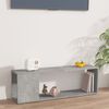 vidaXL TV Cabinet Concrete grey Engineered wood Medium TV Cabinet
