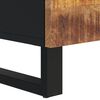 vidaXL TV Cabinet Natural wood grains, black