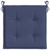 vidaXL Pallet Cushion Set of 6 Navy blue Oxford fabric 15.7 x 15.7 in