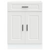 vidaXL Kitchen Base Cabinet White Engineered wood Standard