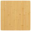 vidaXL Table Top Natural Bamboo Bamboo with varnish finish 23.6 in