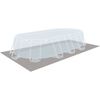 INTEX Above Ground Pool Grey PVC, Steel Large Detachable