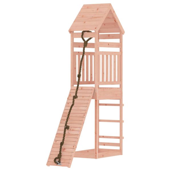 vidaXL Playhouse Natural wood Solid Douglas wood Regular Durable