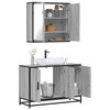 vidaXL Bathroom Furniture Set Rectangular Modern Bathroom Storage Durable