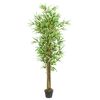 vidaXL Artificial Bamboo Tree Green Textile fiber 70.9 in