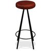 vidaXL Bar Set 5 Pieces Solid Acacia Wood and Genuine Leather