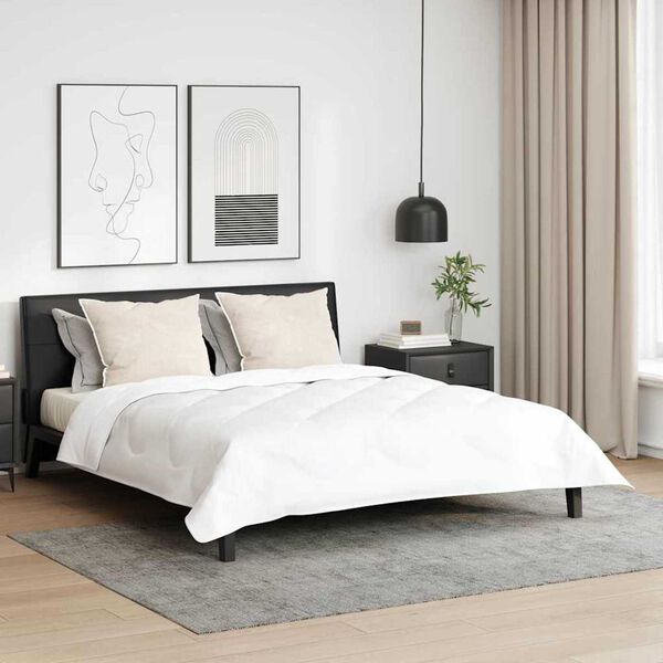 vidaXL Pillow with Pillow 2 pcs White 27.56 x 35.43 in Feather