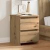 vidaXL Bedside Cabinet Set of 2 Artisan Oak Engineered Wood